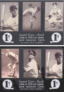 Baseball Penny Arcade Cards  (Set of Two)